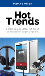 hot trends banner